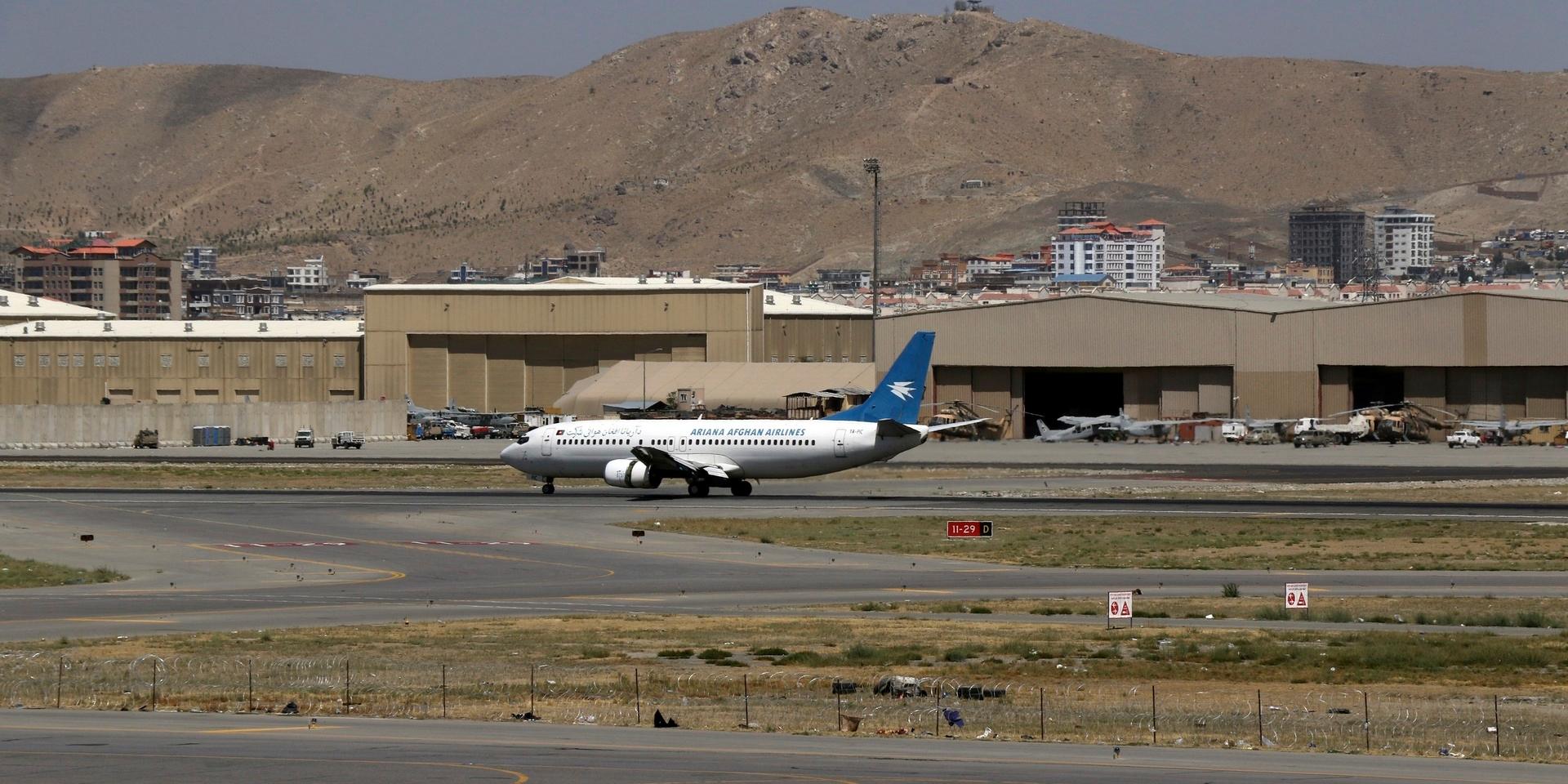 Ett fåtal flygbolag trafikerar den internationella flygplatsen i Kabul. Arkivbild.