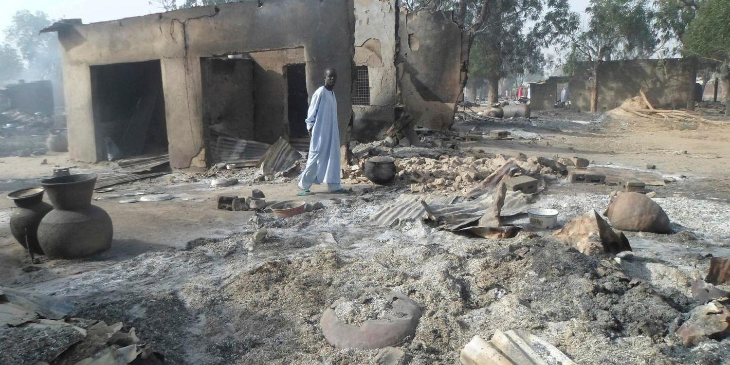 Attacker från terrorrörelsen Boko Haram sätter skräck i befolkningen i Nigeria. Arkivbild.