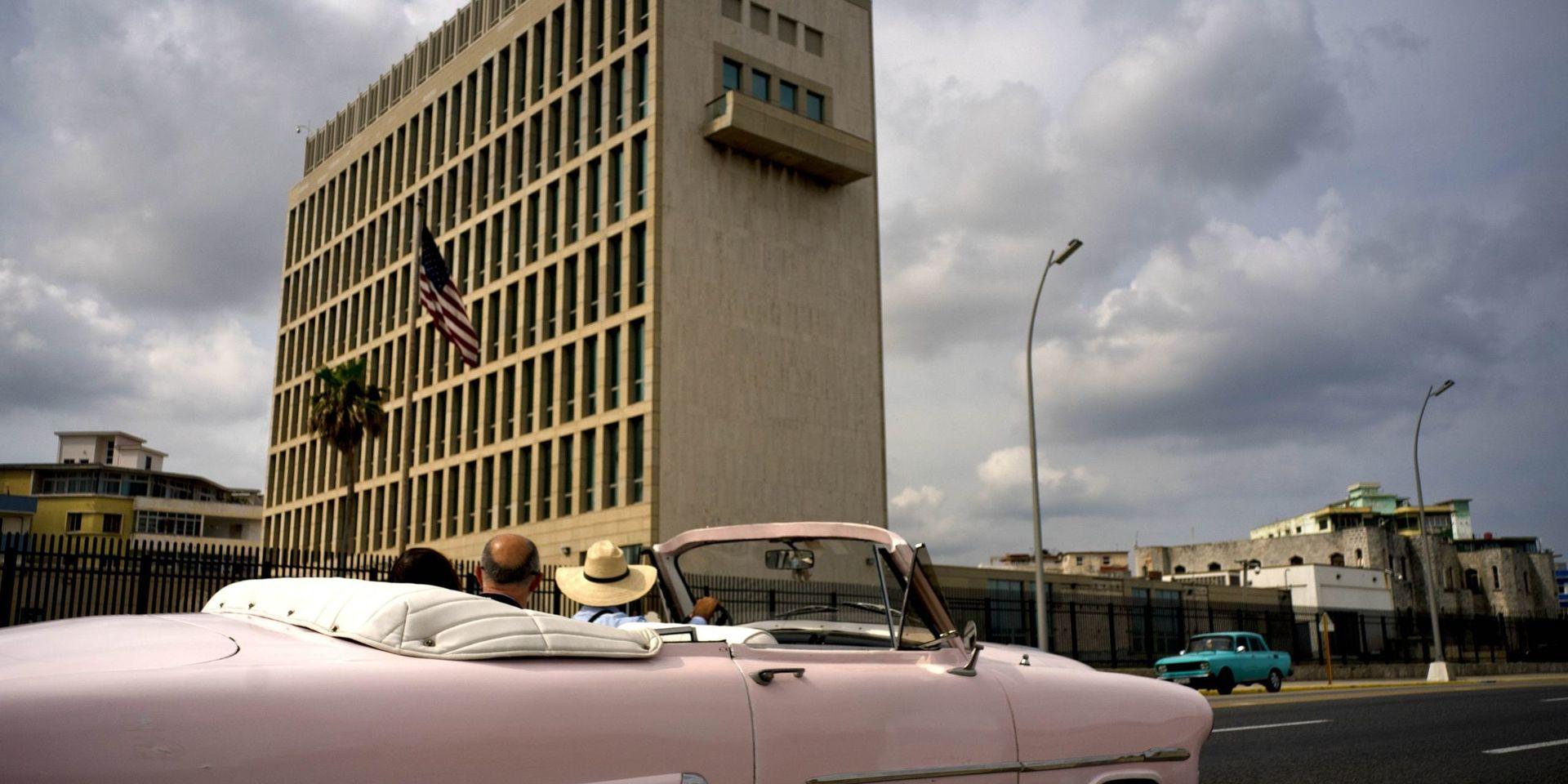 USA:s ambassad i Kubas huvudstad Havanna. Arkivbild.