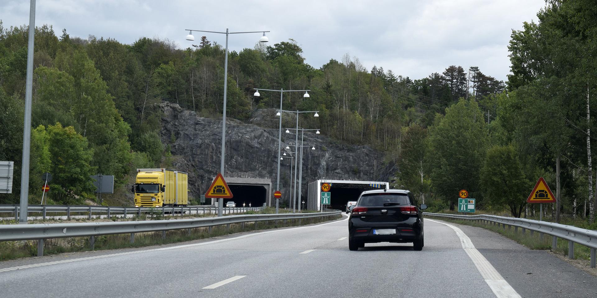 tunnlarna Uddevalla tunnel tunneln