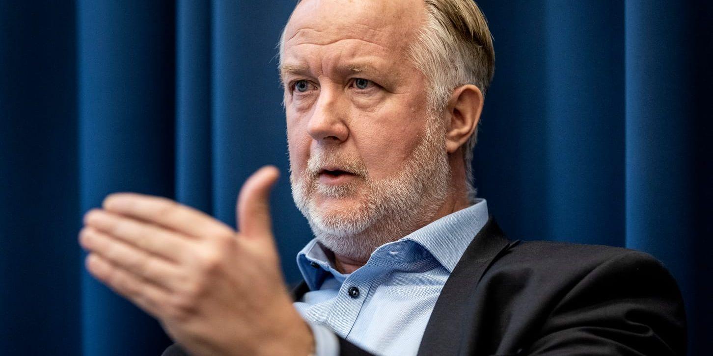 Johan Pehrson, arbetsmarknads- och integrationsminister och partiledare för Liberalerna.
