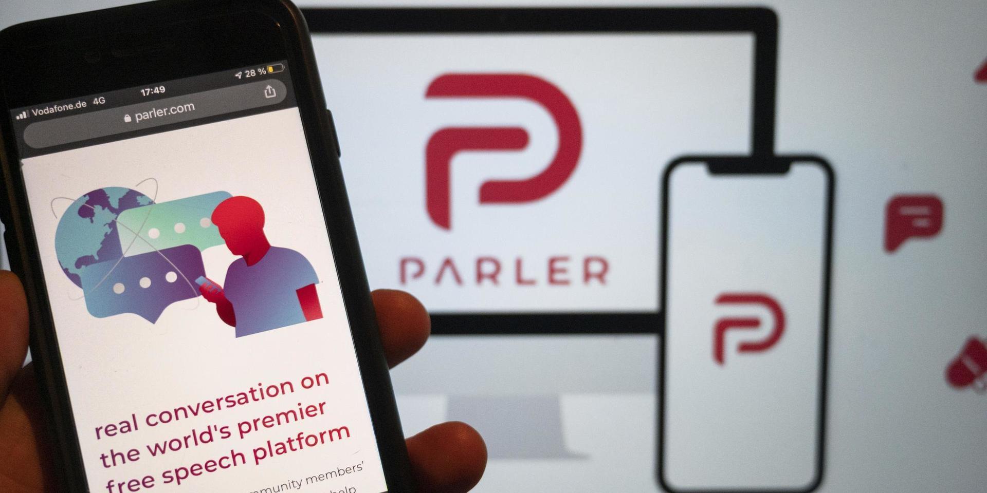 Parler, en plattform populära hos konservativa och anhängare till Donald Trump, tvingades stänga ner den 11 januari.