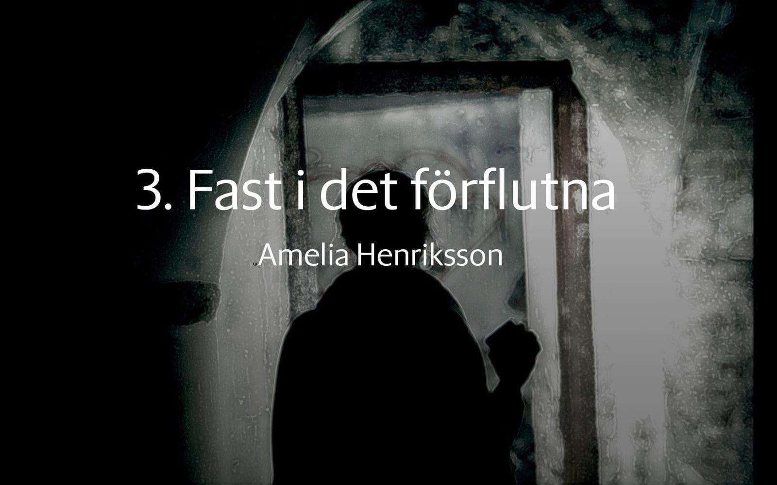 Tredje bidraget är Fast i det förslutna och är skrivet av Amelia Henriksson. 