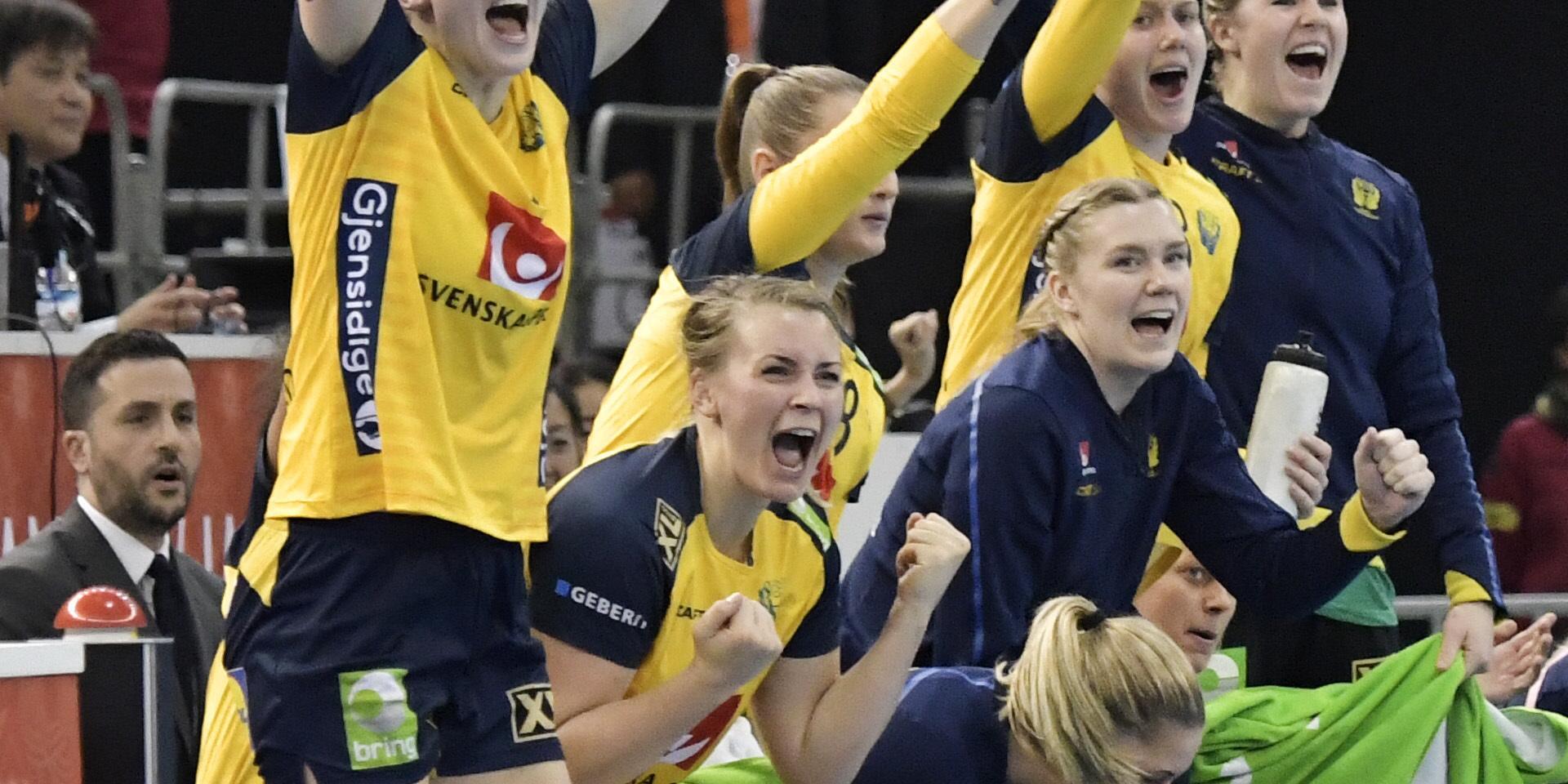 Sveriges handbollsdamer vann den avslutande matchen i handbolls-VM, 35–24, vilket gav en slutlig sjundeplats samt ett lättare OS-kval nästa år.