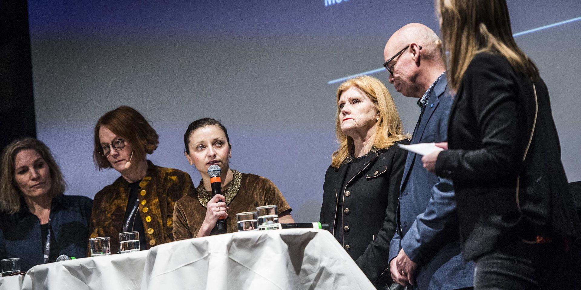 Mariya Voyvodova (S) i debatten när GP live dök upp på Göteborgs filmfestival.