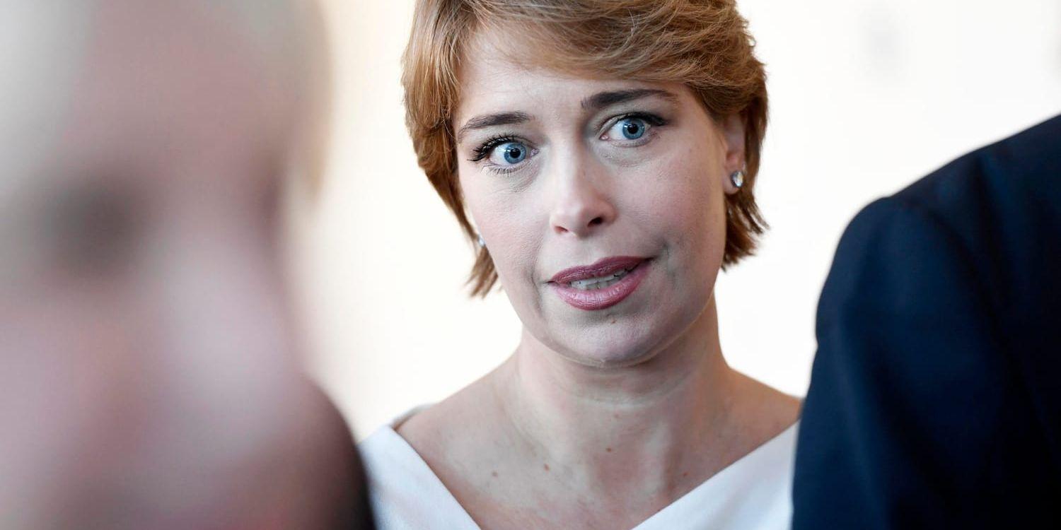Socialminister Annika Strandhäll (S). Arkivbild.