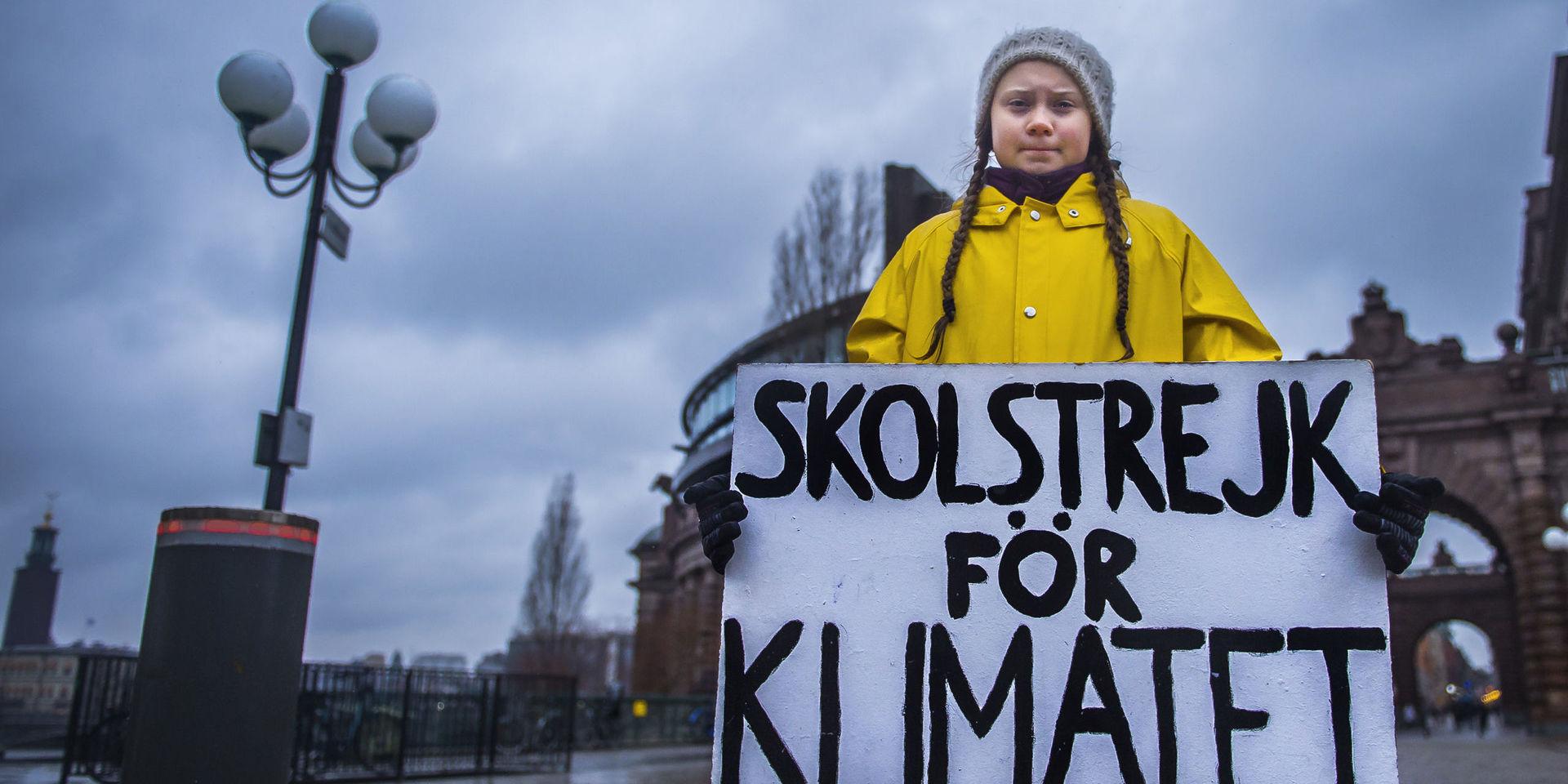 Greta Thunberg strejkade varje fredag utanför Riksdagshuset. Nu nämns hon som en av möjliga mottagare av Nobels fredspris.