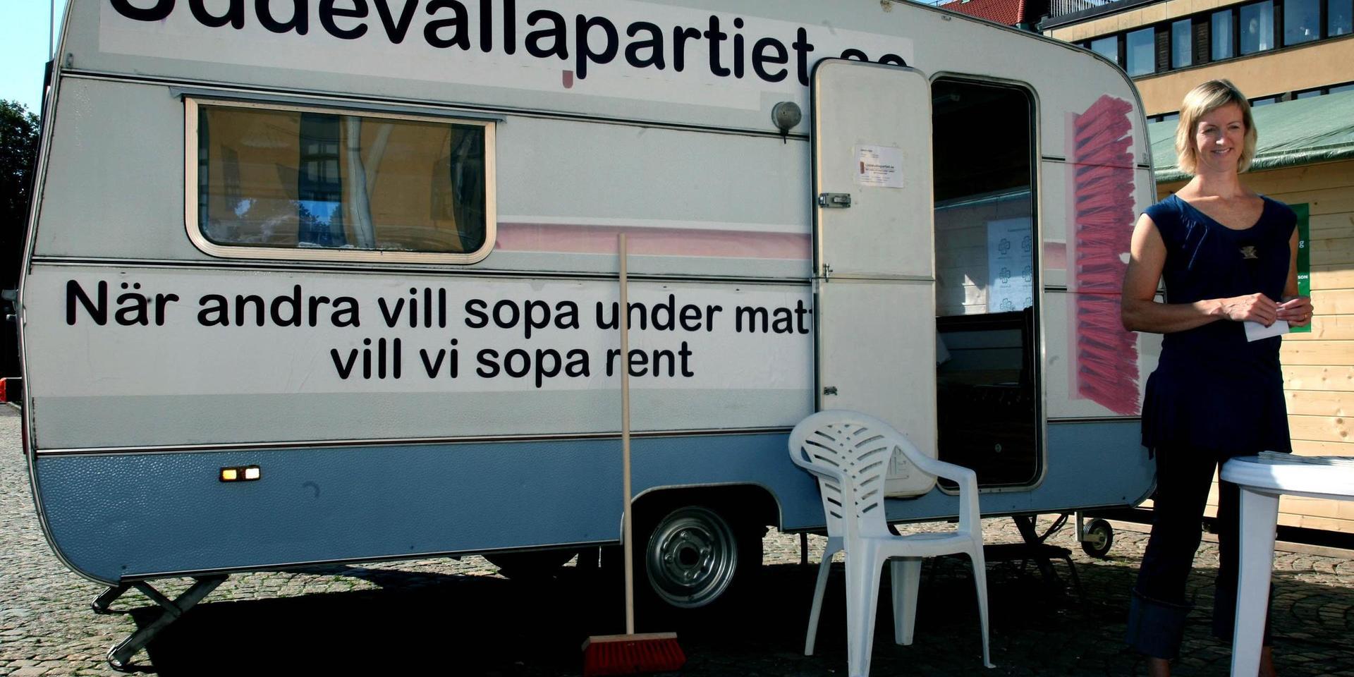 Uddevallapartiet kampanjade i valet 2006.