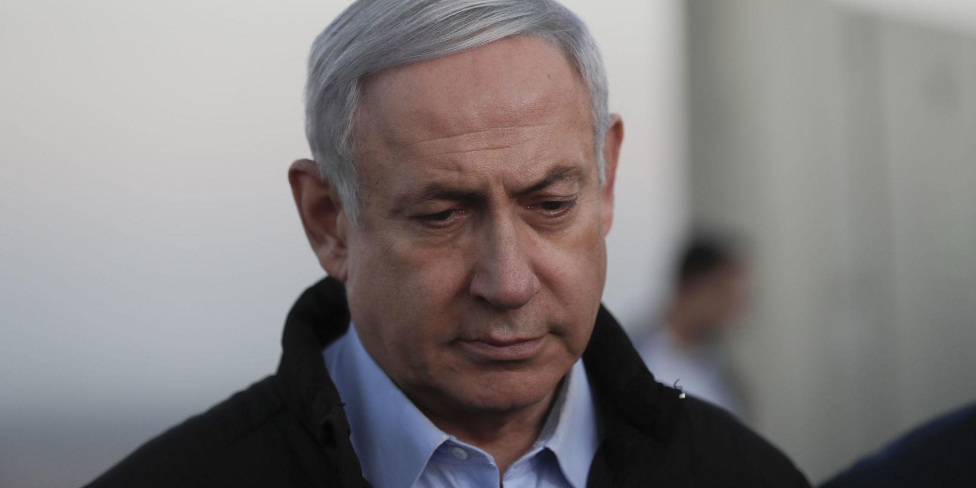 Israels premiärminister Benjamin Netanyahu. Arkivbild. 