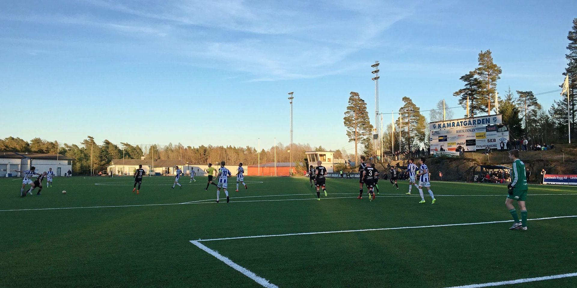 Kamratgården på Fridhem. Hemmaplan för IFK Uddevalla.