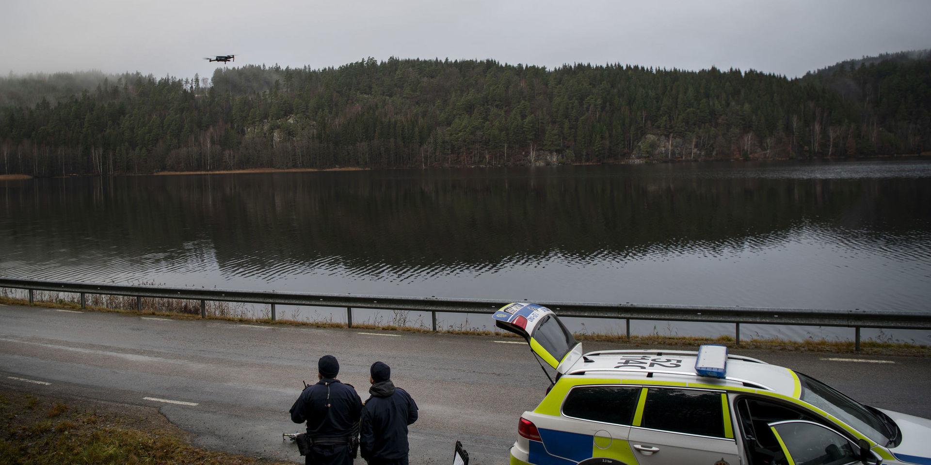 Polisen söker med drönare efter försvunna Wilma i Ljungskile.